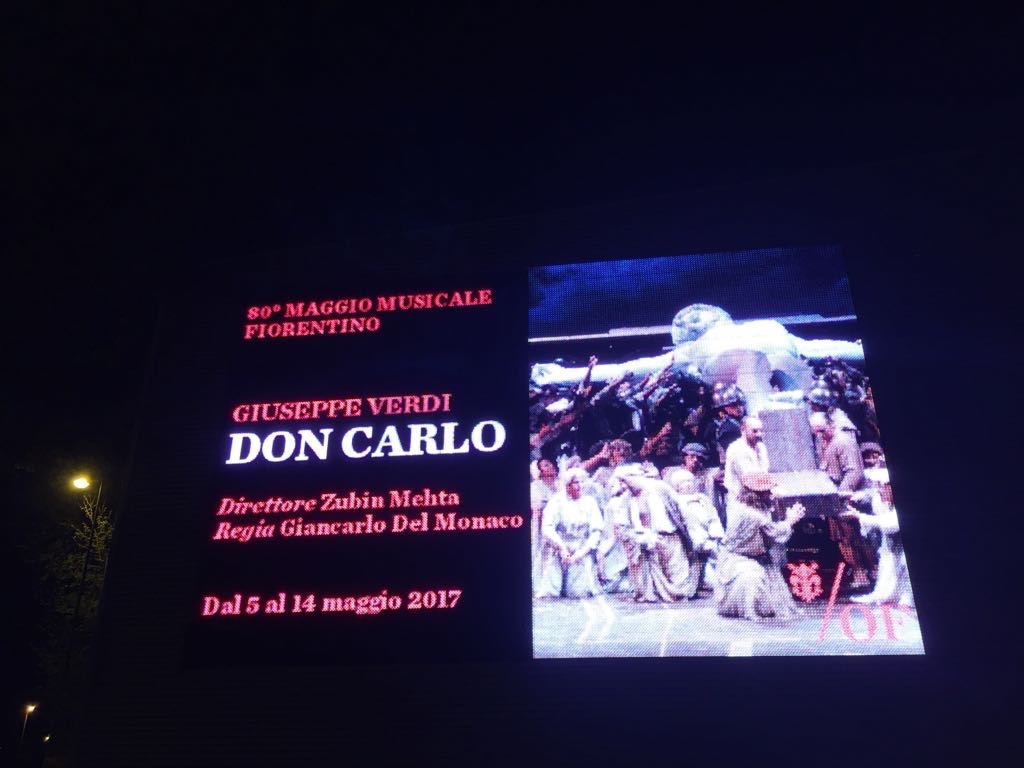 Don Carlo a Firenze - locandina