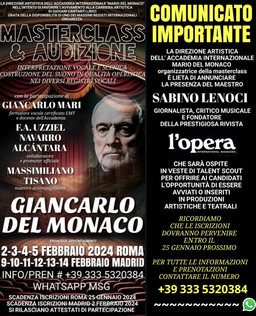 Masterclass a Roma ++ 2